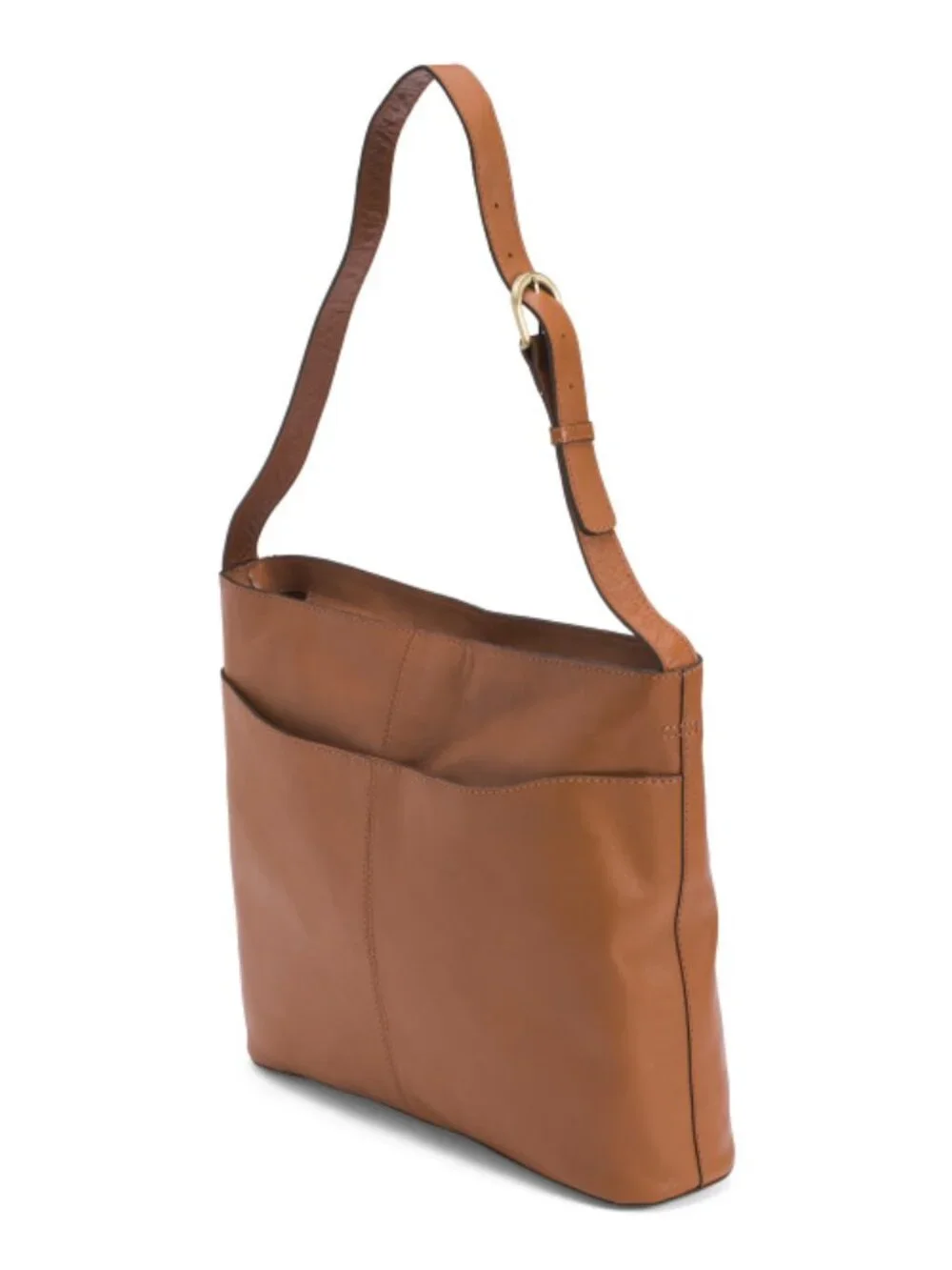 MADE IN INDIA Leather Plain Hobo